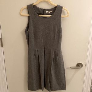 Madewell grey dress with pockets